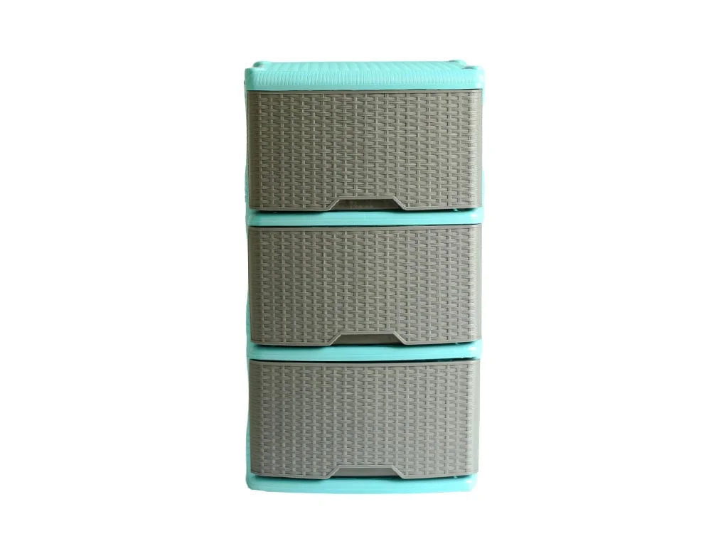 mueble organizador rattan x3 azul agua marino gris rimoplasticas Rimoplásticas mueble organizador rattan x3 azul agua marino gris rimoplasticas Rimoplásticas