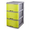 13039---MUEBLE-ORGANIZADOR-RATTAN-X-3-GRIS---VERDE-MZ-V2 Mueble Organizador Rattan X3