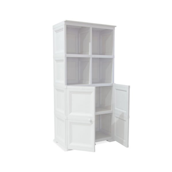 14607---MUEBLE-ELEGANCE-MONET-LISO-BLANCO-PERLA-v2 Mueble Elegance Monet Blanco Perla