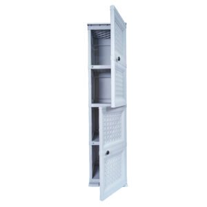 Mueble Elegance Donatello Rattan Blanco Perla