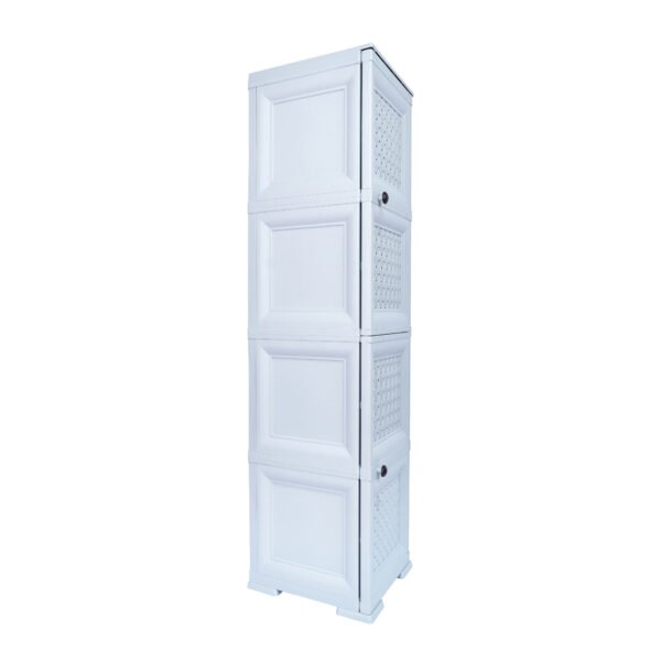 15191---MUEBLE-ELEGANCE-DONATELLO-RATTAN-BLANCO-PERLA-V3 Mueble Elegance Donatello Rattan Blanco Perla