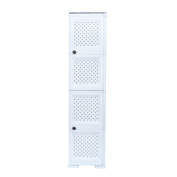 15192---MUEBLE-ELEGANCE-DONATELLO-RATTAN-GRIS-V1 Mueble Elegance Donatello Rattan Gris
