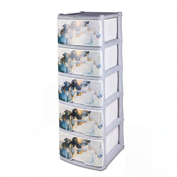 Mueble Organizador X5 Marmol