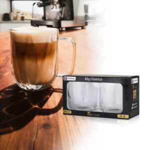 Mug Florencia 10 oz x 2 Unidades
