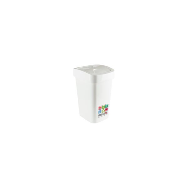 Papelera Elegance Swing 8 Litros Residuos