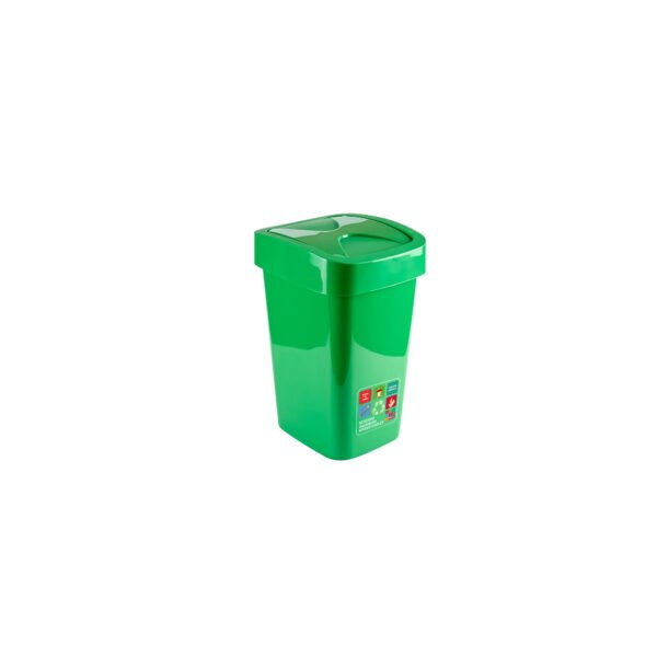 Papelera Elegance Swing 12 Litros Residuos