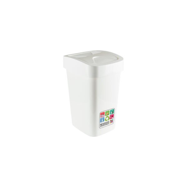 Papelera Elegance Swing 20 Litros Residuos