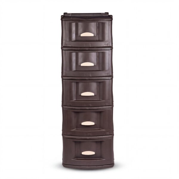 15978---MUEBLE-ORGANIZADOR-X-5-WENGUE-BEIGE-V1 Mueble Organizador X5 Liso Wengue